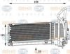 HELLA 8FH 351 313-561 Heat Exchanger, interior heating